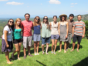 July 2014, party in Romany�